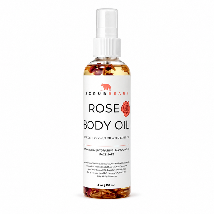 Rose Body Oil (Face Safe)