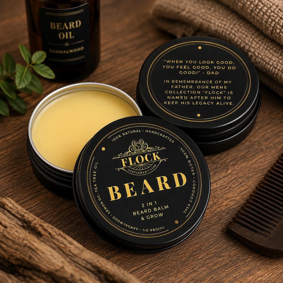 Beard Balm (Sandalwood, Lemon,Tea Tree)