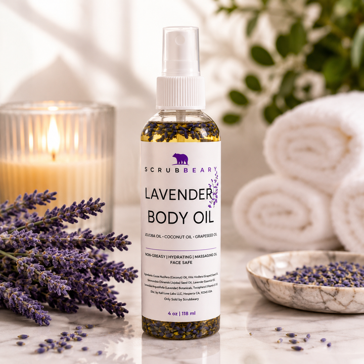 Lavender Body Oil (Face Safe)