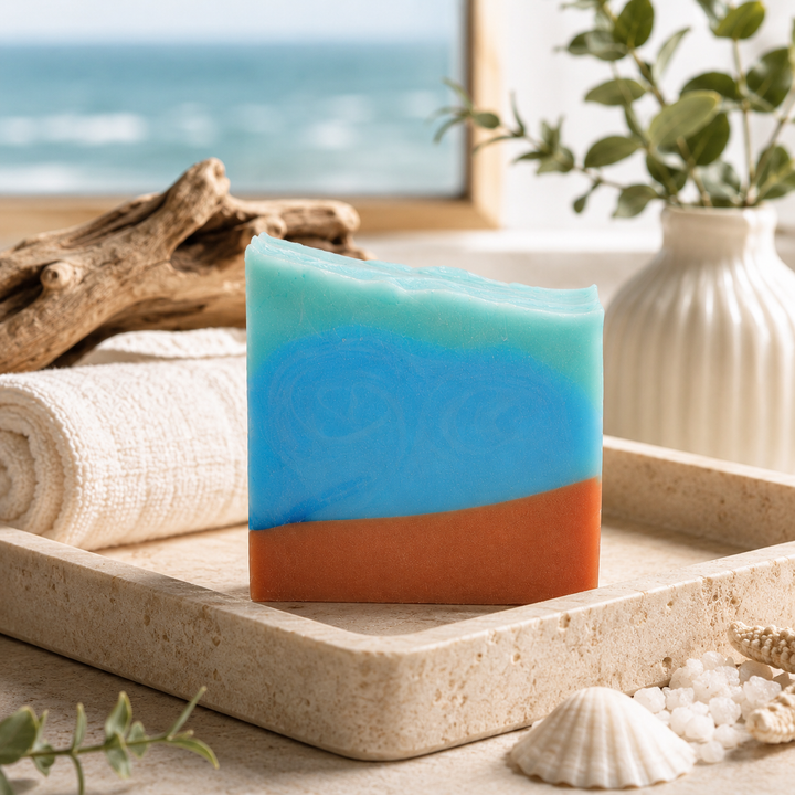 Bayside Soap Bar (Amber,Earthy &amp; Light Woods)
