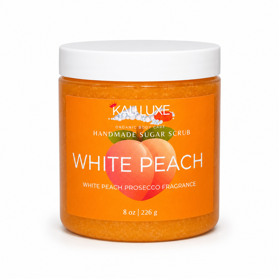 White Peach Body Scrub ( Fruity)
