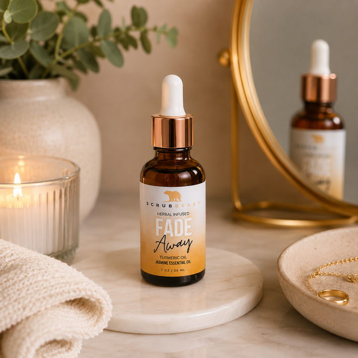 "Fade Away" Herbal Infused Turmeric Oil