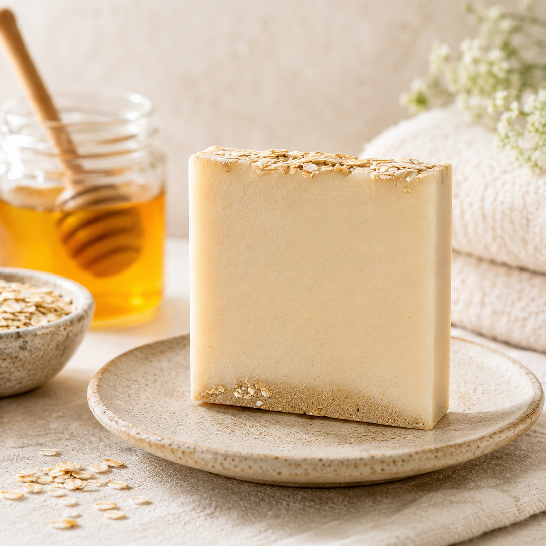Oatmeal with Oats, Body Soap Bar