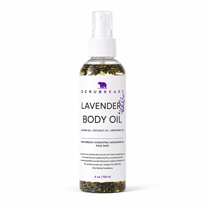 Lavender Body Oil (Face Safe)
