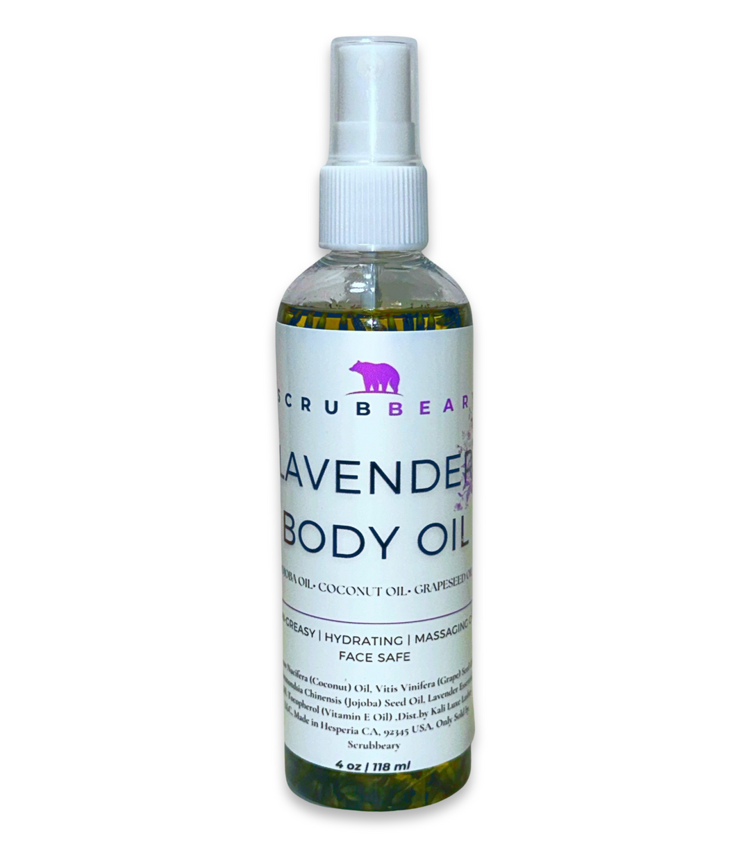 Lavender Body Oil (Face Safe)